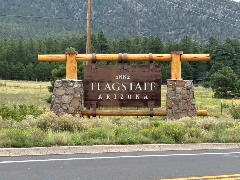 Flagstaff Sign 1882 Flagstaff Sign 1882